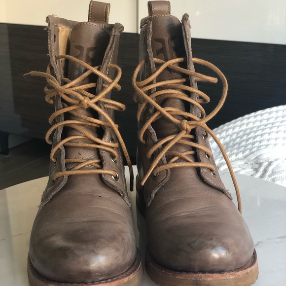 Frye Shoes - Frye Veronica Combat boots
